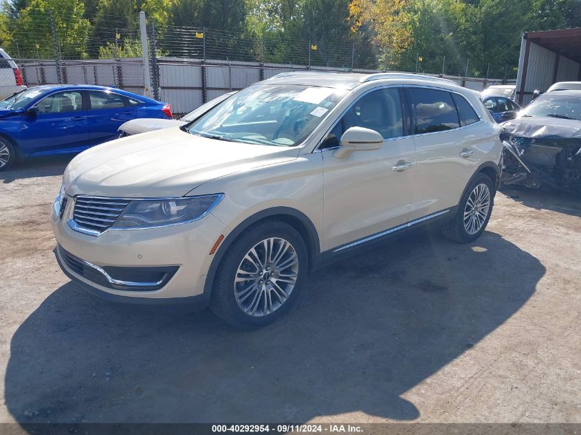 2016 LINCOLN MKX RESERVE