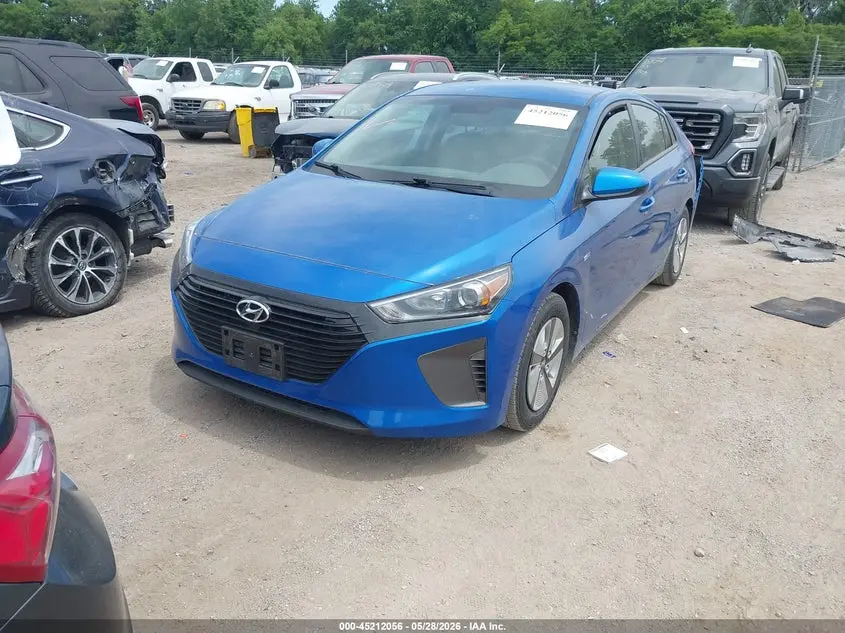 2018 HYUNDAI IONIQ HYBRID BLUE