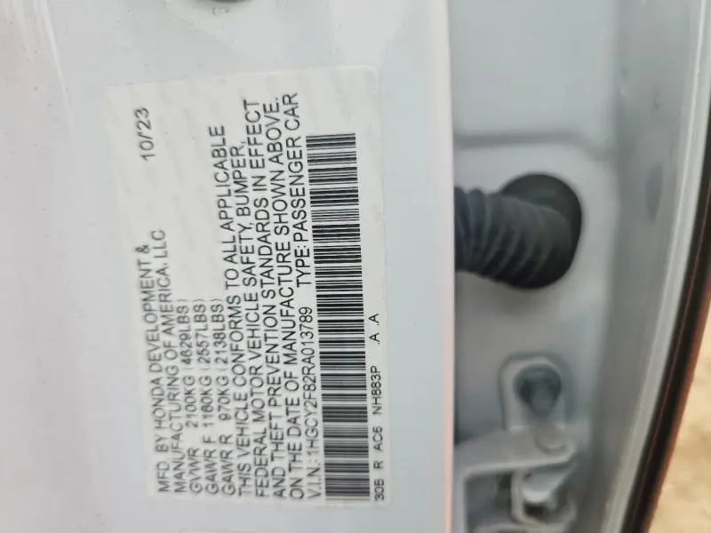 2024 HONDA ACCORD TOURING HYBRID  