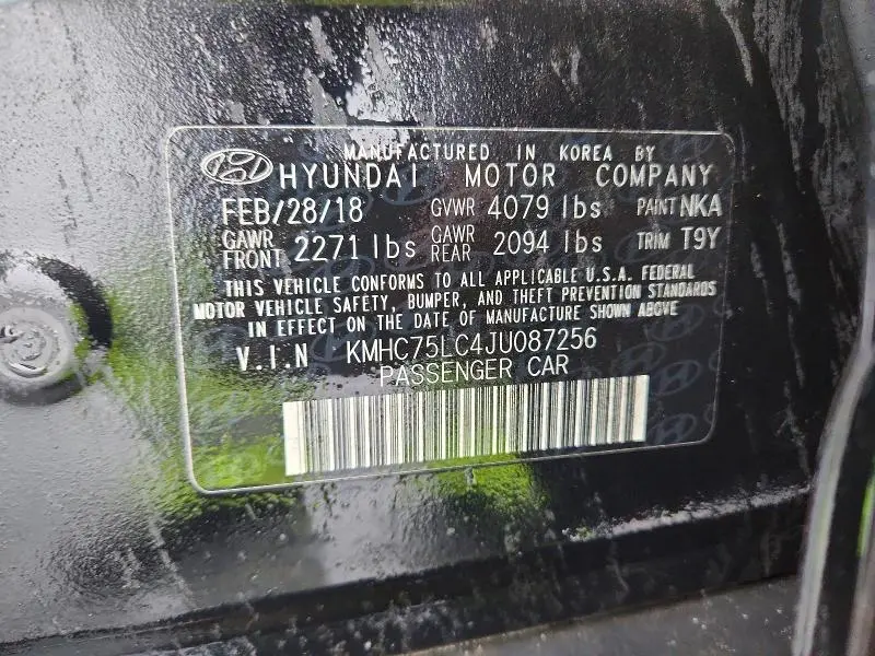 2018 HYUNDAI IONIQ SEL  