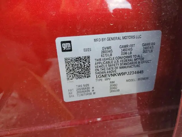 2023 CHEVROLET TRAVERSE HIGH COUNTRY  