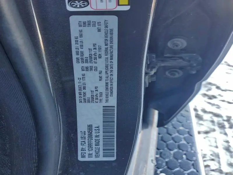 2022 RAM 1500 BIG HORN/LONE STAR  