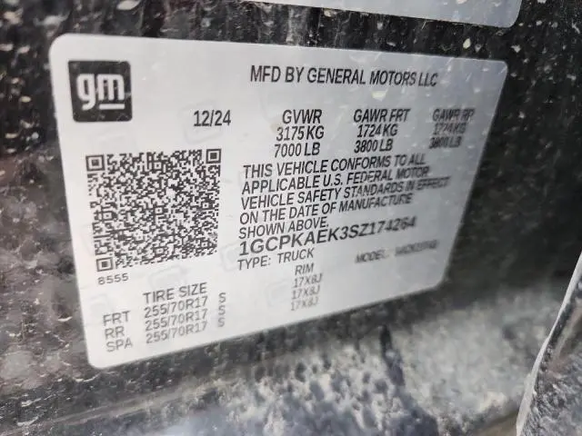 2025 CHEVROLET SILVERADO K1500  