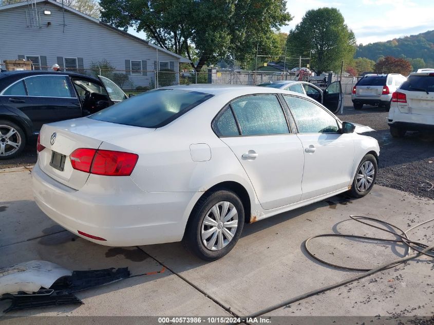 2011 VOLKSWAGEN JETTA 2.0L S