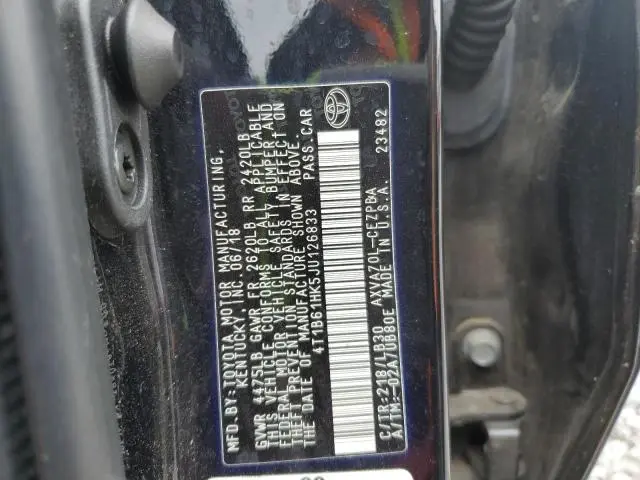 2018 TOYOTA CAMRY XSE  