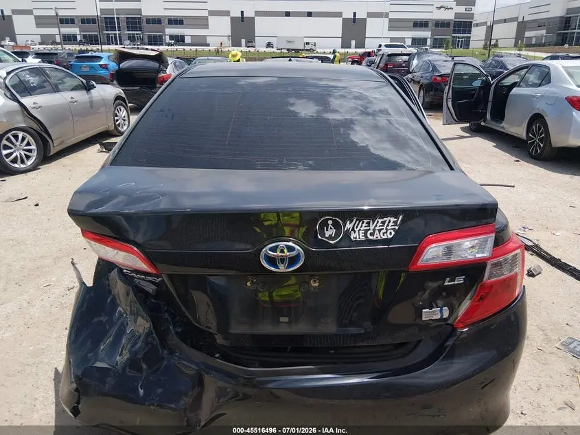 2012 TOYOTA CAMRY HYBRID LE