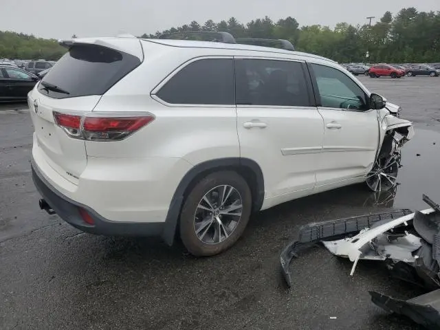 2016 TOYOTA HIGHLANDER XLE