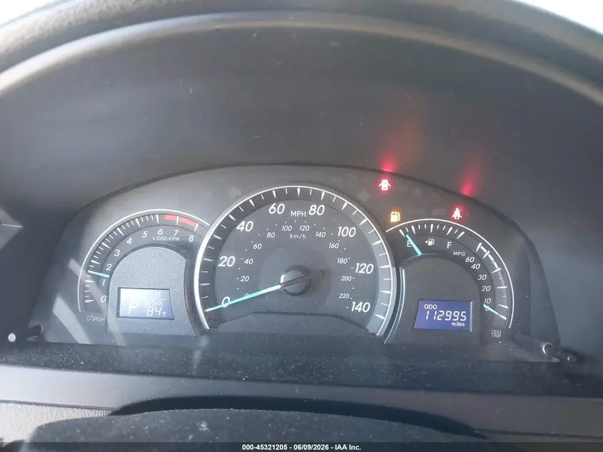 2012 TOYOTA CAMRY LE