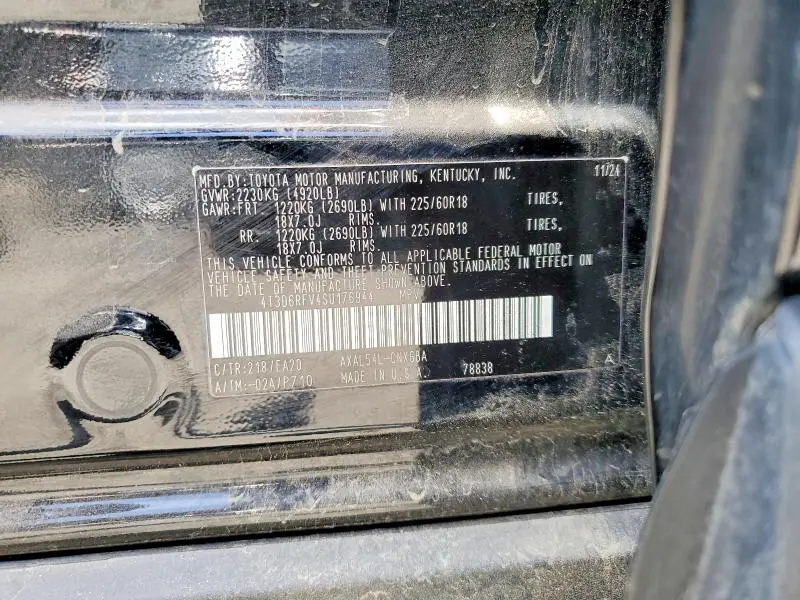 2025 TOYOTA RAV4 LIMITED  