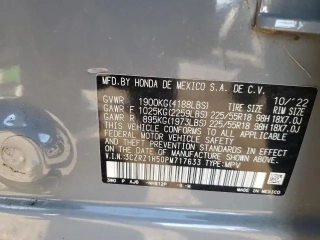 2023 HONDA HR-V SPORT