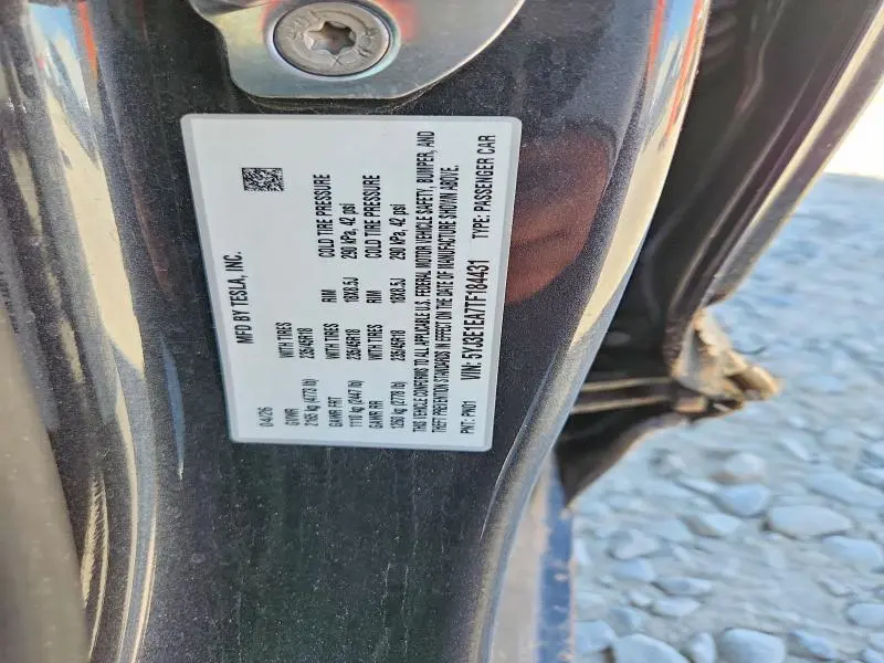 2026 TESLA MODEL 3   