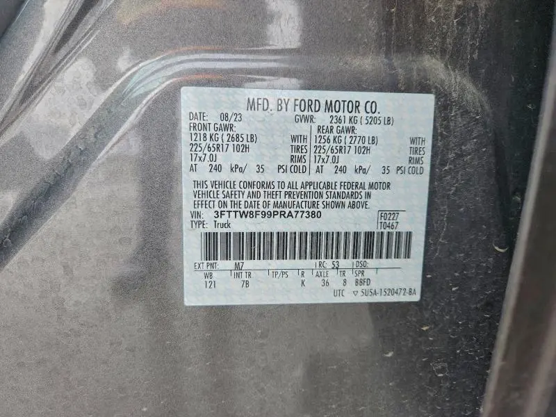 2023 FORD MAVERICK XL  