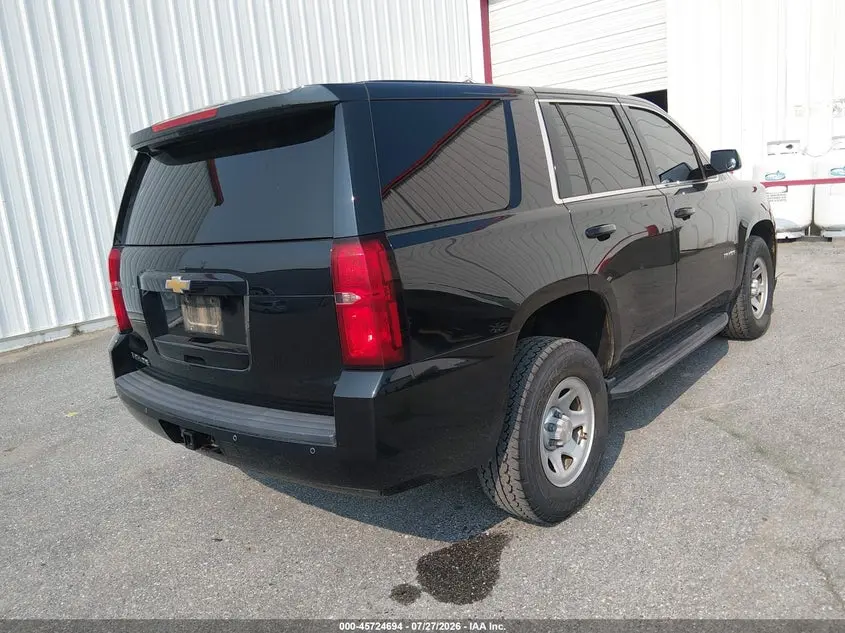 2018 CHEVROLET TAHOE COMMERCIAL FLEET
