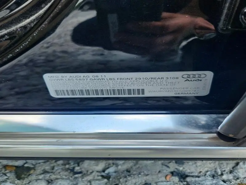 2012 AUDI A8 L QUATTRO  