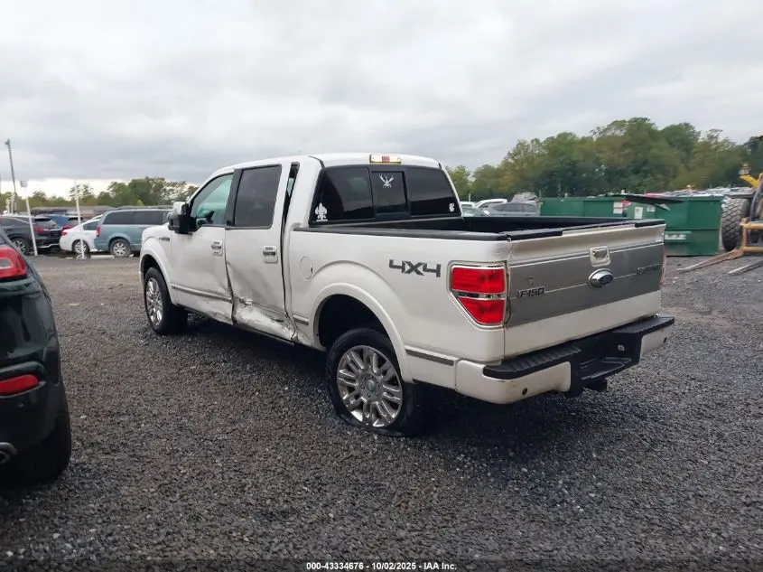 2011 FORD F-150 PLATINUM