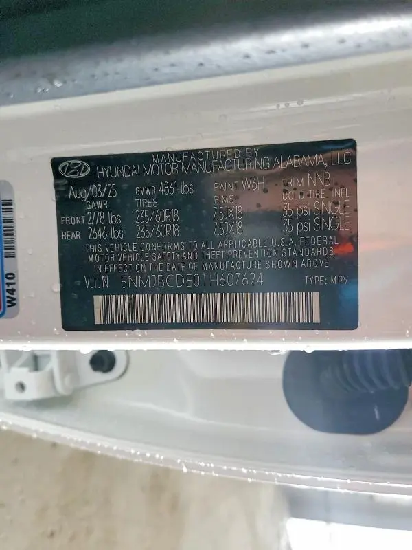2026 HYUNDAI TUCSON SEL  