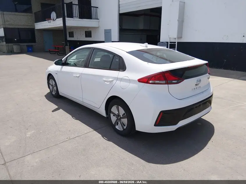 2019 HYUNDAI IONIQ HYBRID BLUE