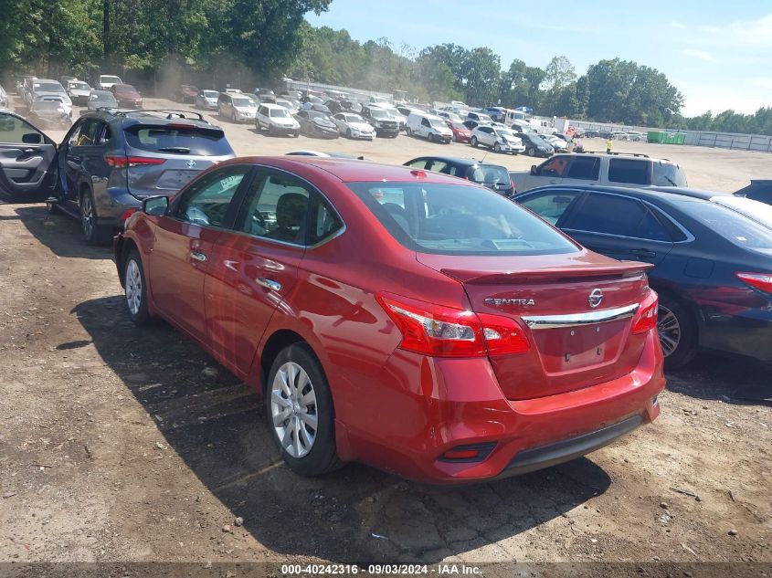 2016 NISSAN SENTRA SV