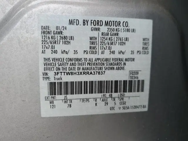 2024 FORD MAVERICK XLT  