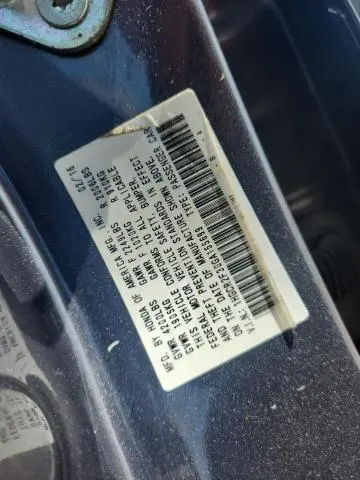 2016 HONDA ACCORD LX  