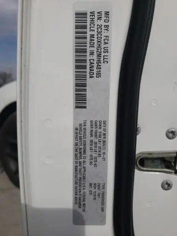 2021 DODGE CHARGER GT