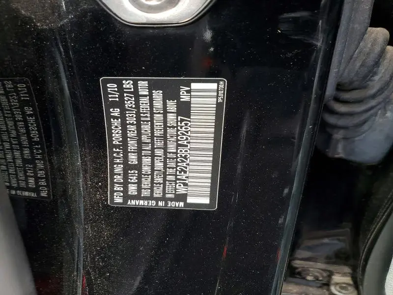 2011 PORSCHE CAYENNE S HYBRID  