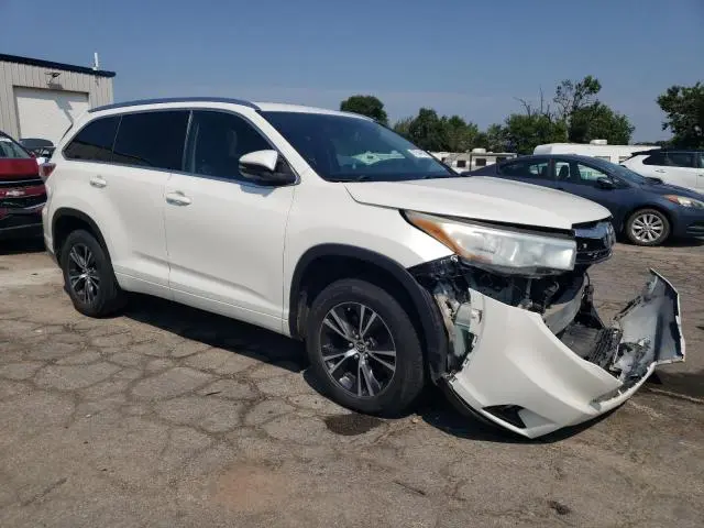 2016 TOYOTA HIGHLANDER XLE  