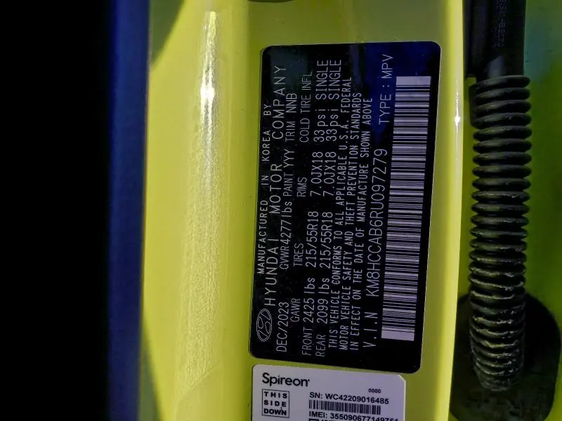 2024 HYUNDAI KONA SEL  