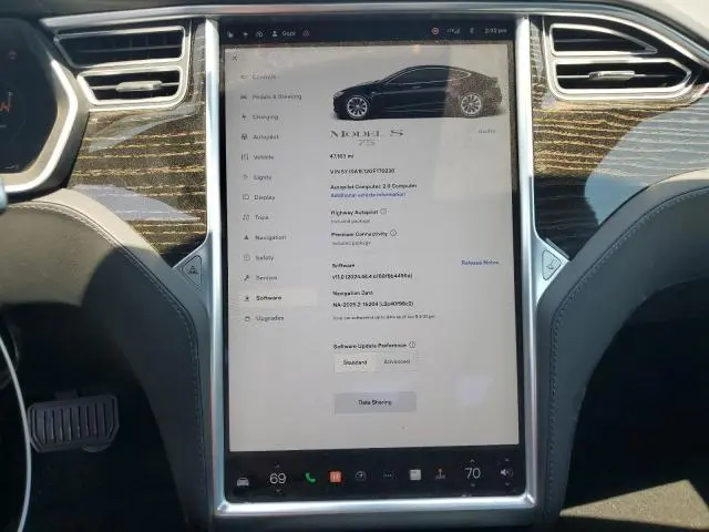 2016 TESLA MODEL S   