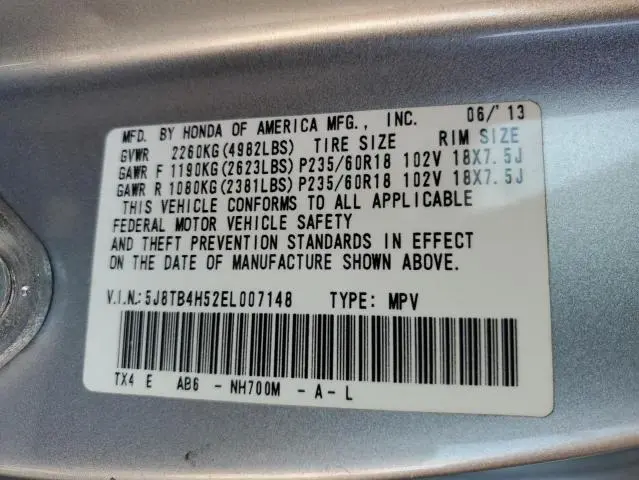 2014 ACURA RDX TECHNOLOGY  