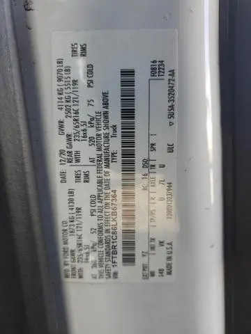 2020 FORD TRANSIT T-250  