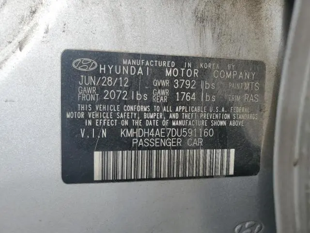 2013 HYUNDAI ELANTRA GLS  