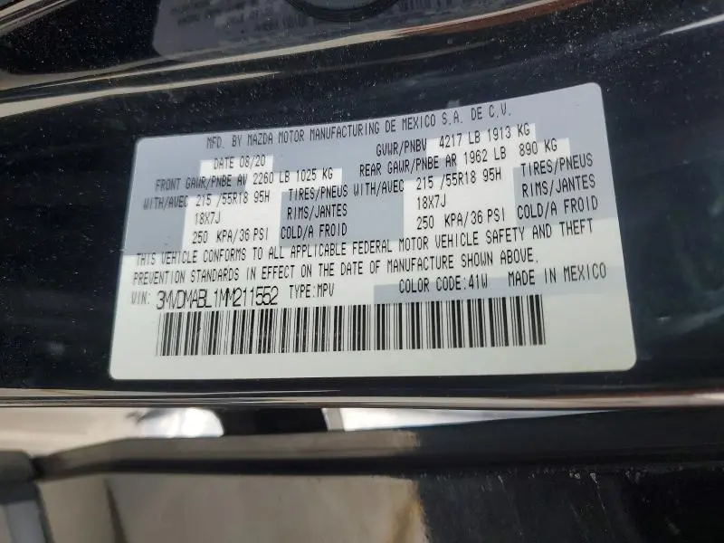2021 MAZDA CX-30 SELECT  