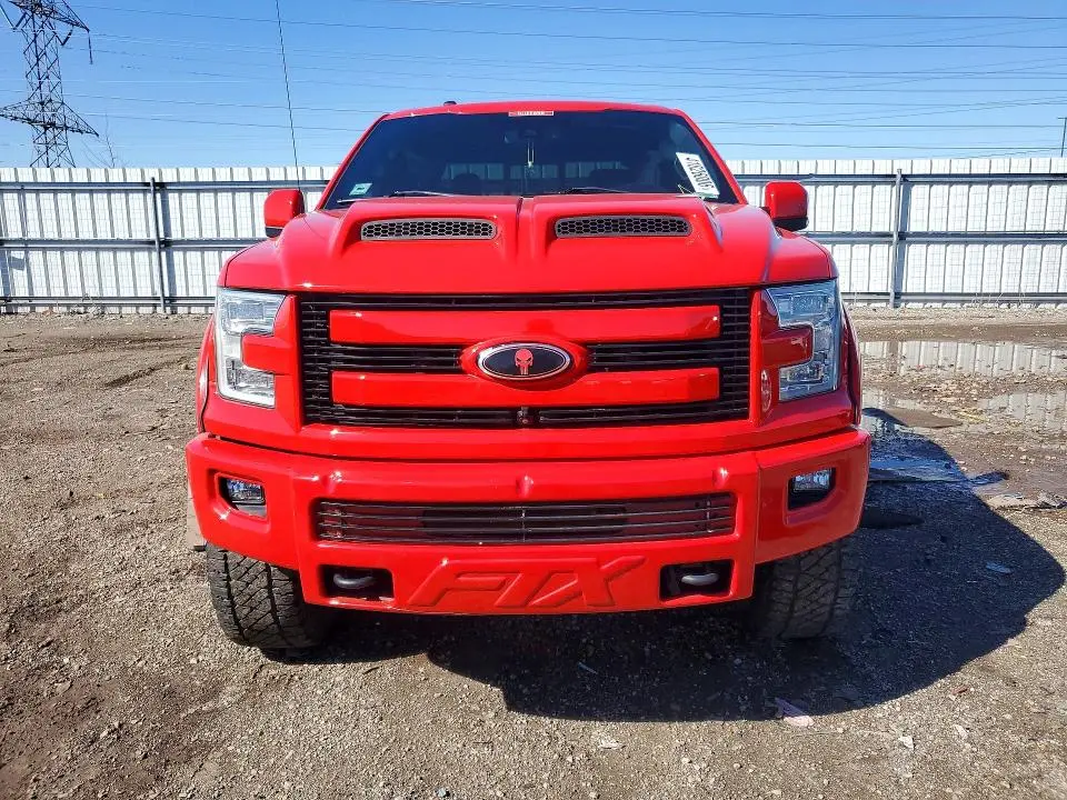 2015 FORD F150 SUPERCREW  