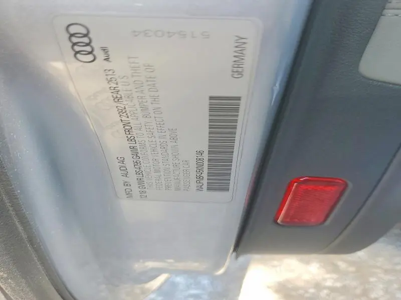 2019 AUDI A4 PRESTIGE  