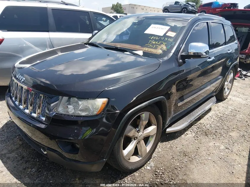2012 JEEP GRAND CHEROKEE OVERLAND