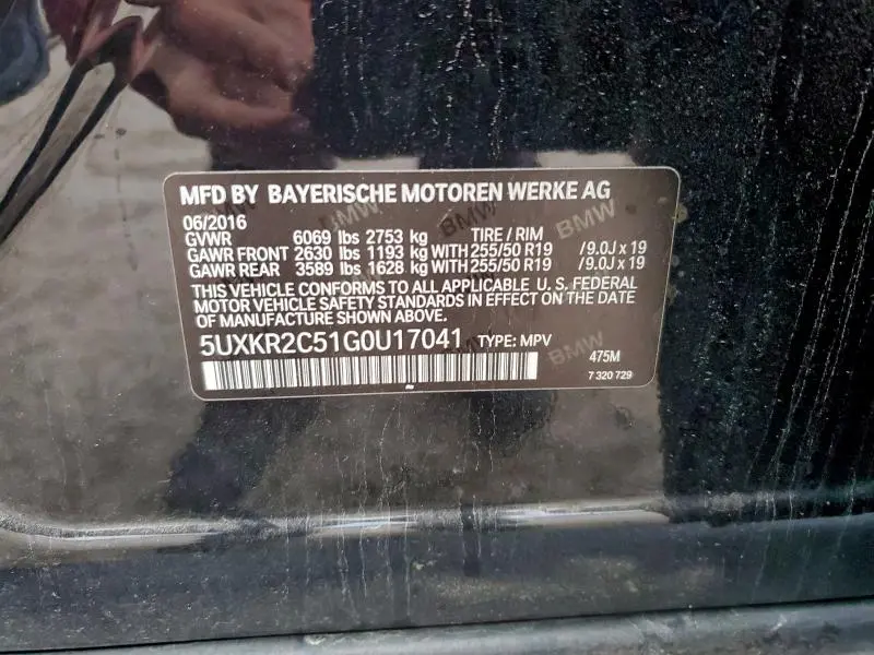 2016 BMW X5 SDRIVE35I  