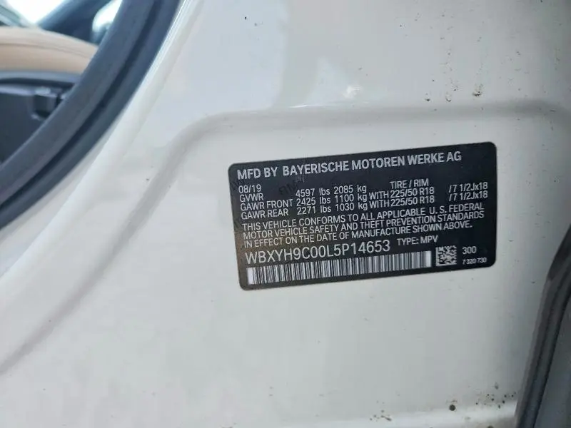 2020 BMW X2 SDRIVE28I  