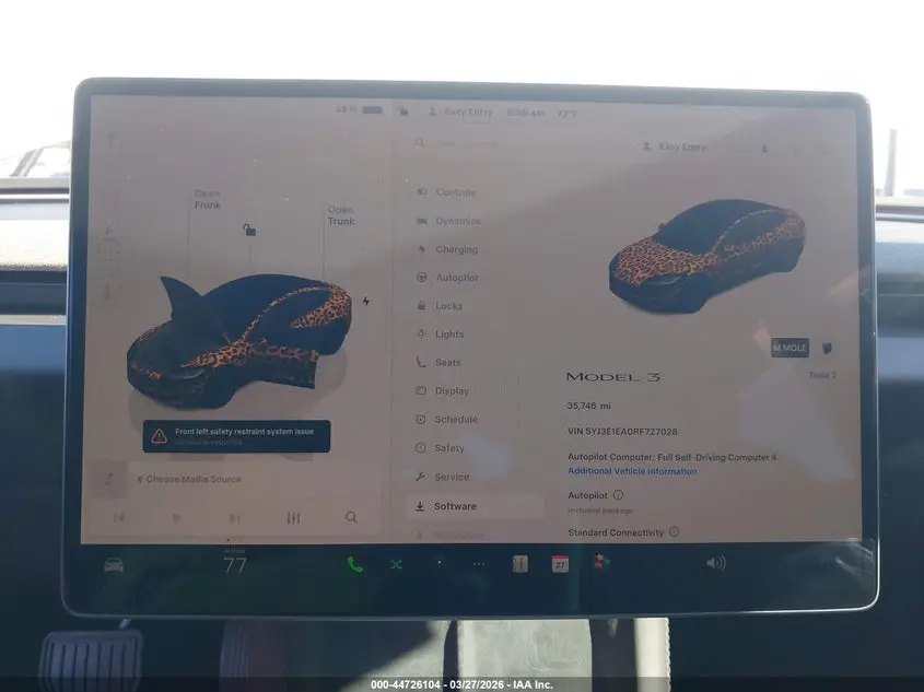 2024 TESLA MODEL 3 LONG RANGE DUAL MOTOR ALL-WHEEL DRIVE/REAR-WHEEL DRIVE