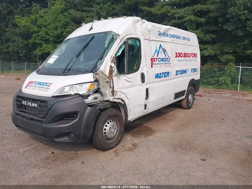 2025 RAM PROMASTER 2500 TRADESMAN HIGH ROOF 159 WB W/PASS SEAT