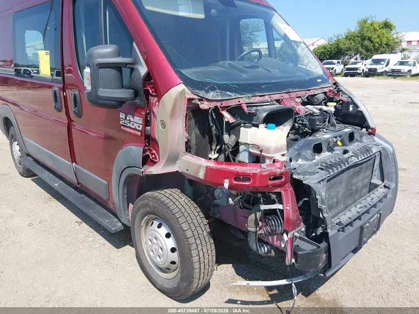 2015 RAM PROMASTER 2500 HIGH ROOF