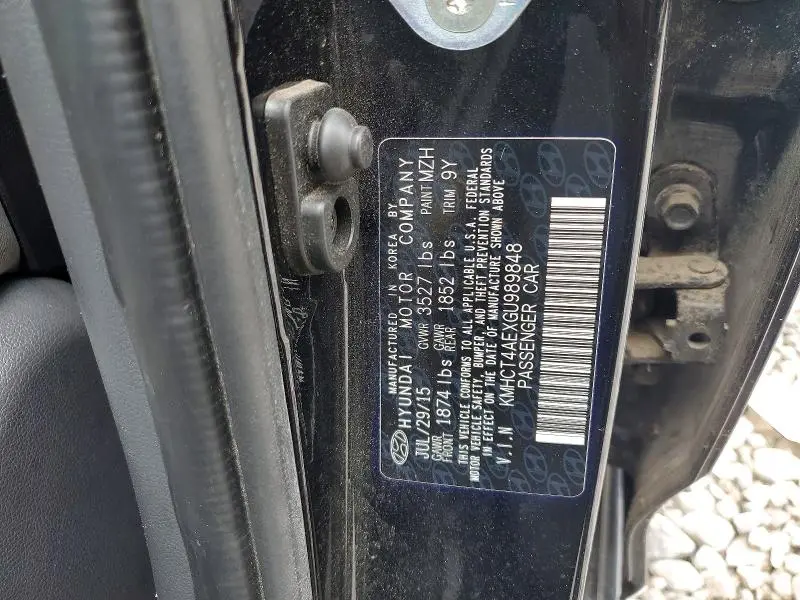 2016 HYUNDAI ACCENT SE  