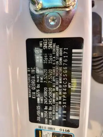 2025 KIA TELLURIDE S  