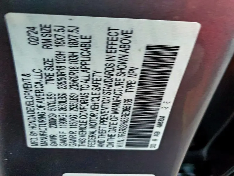 2024 HONDA CR-V SPORT-L  