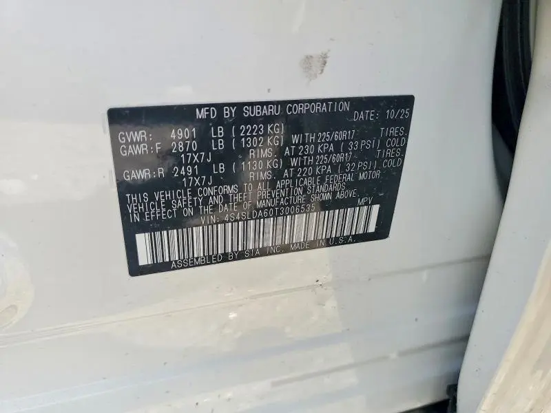 2026 SUBARU FORESTER   