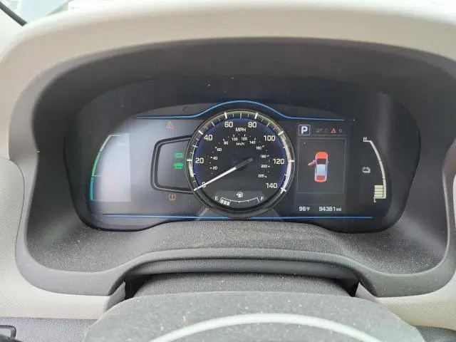 2017 HYUNDAI IONIQ BLUE  