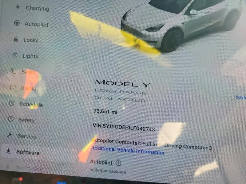 2020 TESLA MODEL Y   