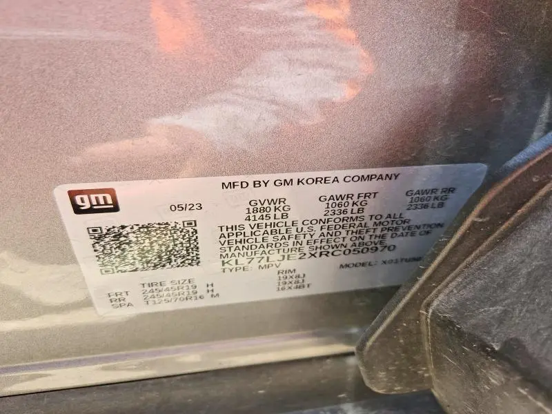 2024 CHEVROLET TRAX 2RS  