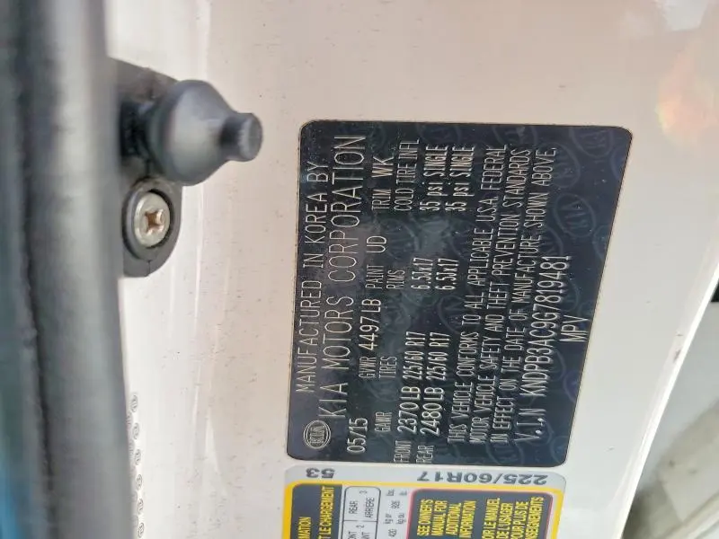 2016 KIA SPORTAGE LX  