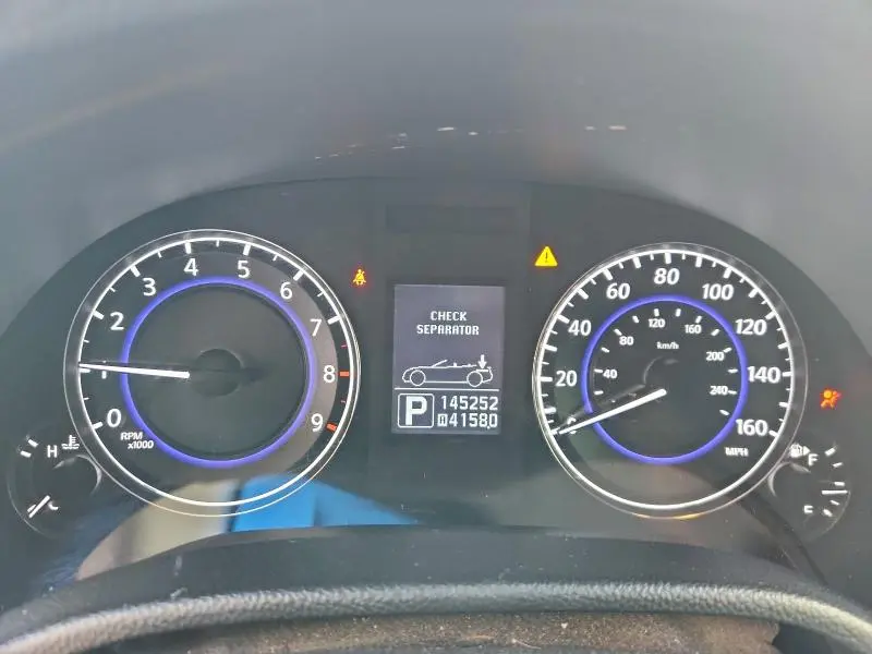 2012 INFINITI G37 BASE  